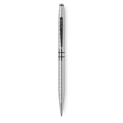 A T CROSS Spire ballpoint pen Icy chrome