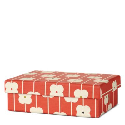 ORLA KIELY Small orange abacus gift box