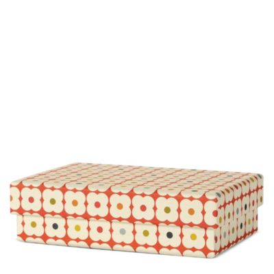 ORLA KIELY Tiny orange flower gift box