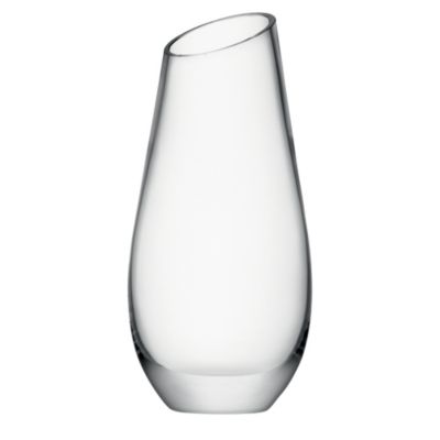 LSA Lazlo vase clear 24cm