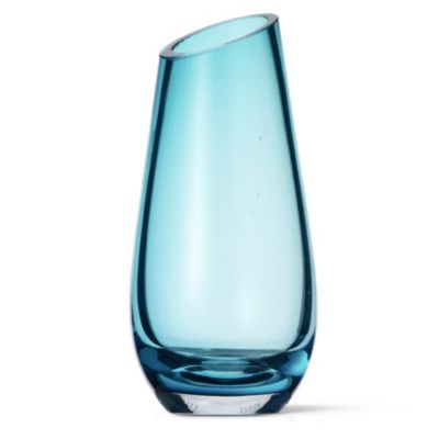 LSA Lazlo angled rim vase 16.5cm