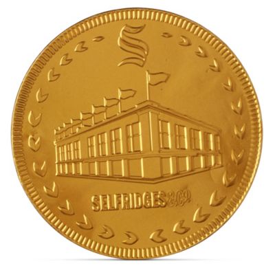 SELFRIDGES SELECTION Large chocolate coin
