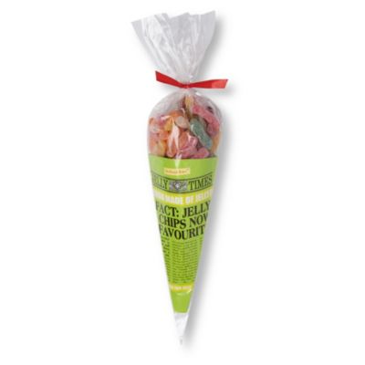 MICHTON Fizzy fish and chips jelly sweets