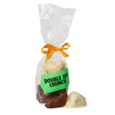 COCOMAYA Milk and white chocolate double dip crunch