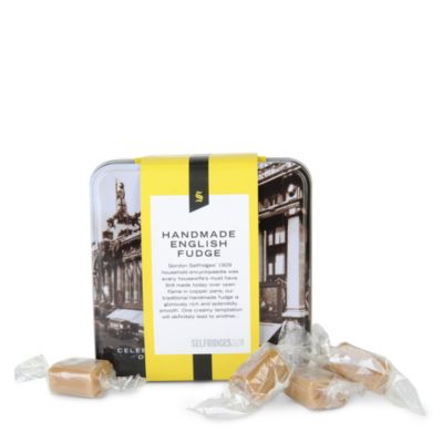 SELFRIDGES SELECTION Fudge tin 150g