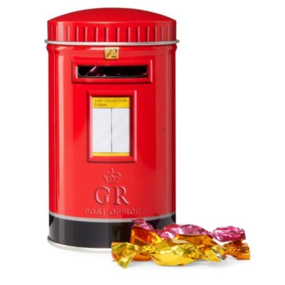 FOSTERS Fruit bonbons post box gift tin