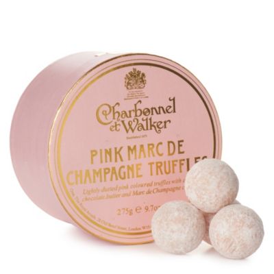CHARBONNEL ET WALKER Pink champagne truffles