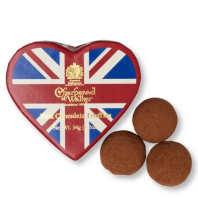 CHARBONNEL ET WALKER Union Jack milk chocolate truffles 34g