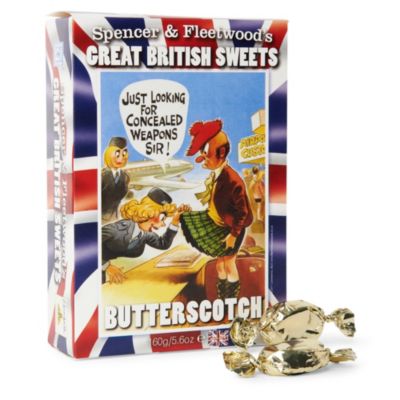 SPENCER & FLEETWOOD Butterscotch sweets 160g