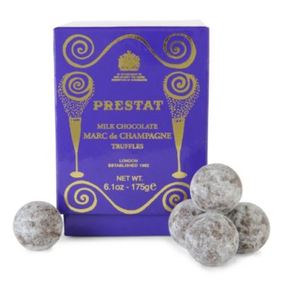 PRESTAT Milk Marc de Champagne truffles 175g