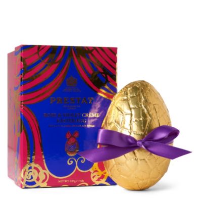 PRESTAT Rose and violet chocolate egg