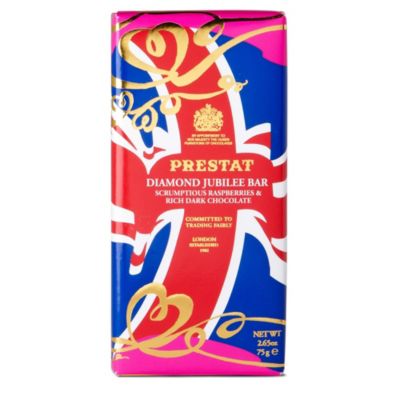PRESTAT Diamond Jubilee dark chocolate bar 75g