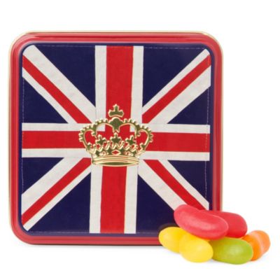 HOUSE OF DORCHESTER Union Jack jelly beans gift tin 50g
