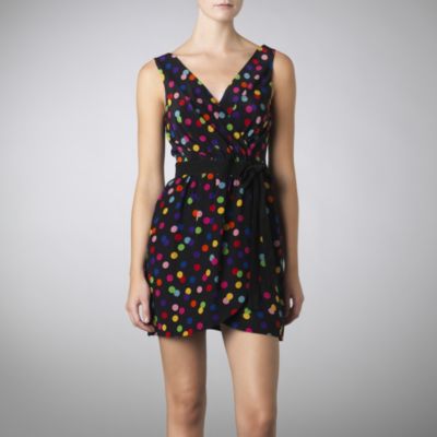 D&G Multi polka dot dress