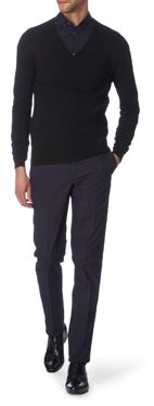 ALEXANDER MCQUEEN V&ndash;neck knitted jumper