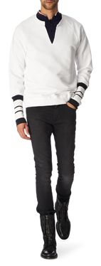 ALEXANDER MCQUEEN Open&ndash;neck sweatshirt