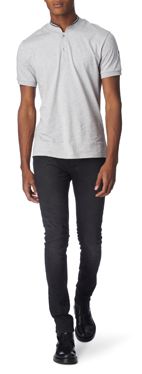 ALEXANDER MCQUEEN Stand&ndash;collar polo shirt