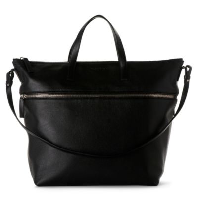 JIL SANDER Leather messenger bag