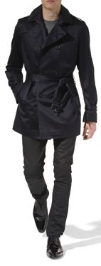 BURBERRY PRORSUM<br /> Double breasted trench coat