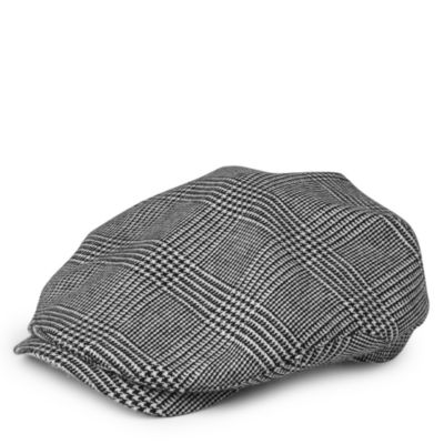 PHILIP TREACY Checked flat cap