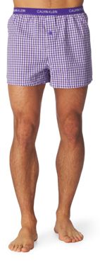 CALVIN KLEIN Woven slim fit boxer shorts