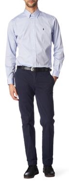 RALPH LAUREN Custom fit single cuff oxford shirt