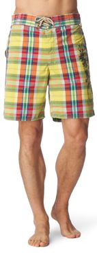 RALPH LAUREN Checked Sanibel swim shorts