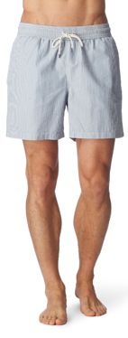 RALPH LAUREN Hawaiian striped swim shorts