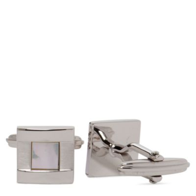 LANVIN Square stone cufflinks