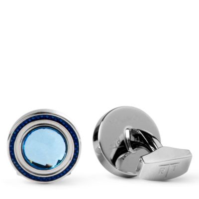 TATEOSSIAN Gem Round cufflinks