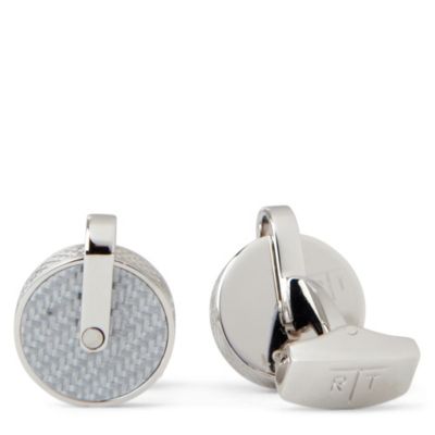 TATEOSSIAN Carbon Fibre cufflinks