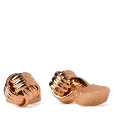 TATEOSSIAN Round knot cufflinks