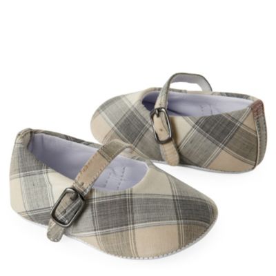 Baby Ballerina Shoes on Checked Ballerina Shoes   Burberry   Selfridges   Shop Online