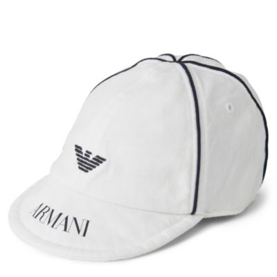 ARMANI JUNIOR Cotton baseball cap 2-12 years