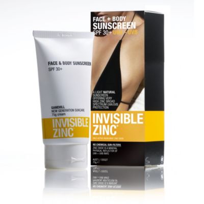 INVISIBLE ZINC Face & Body Sunscreen SPF 30+