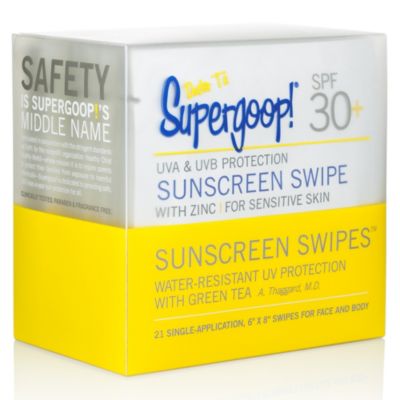 SUPERGOOP Sunscreen Swipes &ndash; Boxset