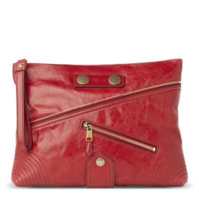 Faithful pochette red clutch