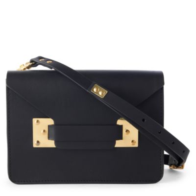 SOPHIE HULME Gold plaque satchel