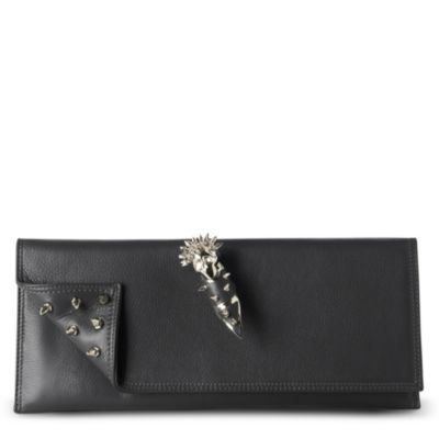 MAISON DU POSH Skull ring clutch