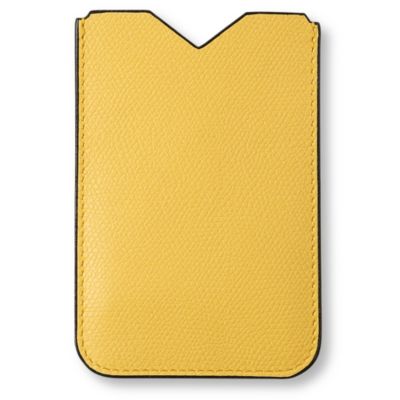 VALEXTRA Leather iPhone case
