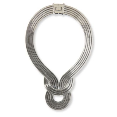 LARA BOHINC Lunar Eclipse necklace platinum