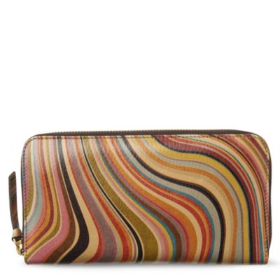 PAUL SMITH Swirl zip&ndash;around wallet