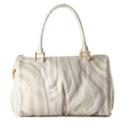 PAUL SMITH Swirl Aqua bowling bag