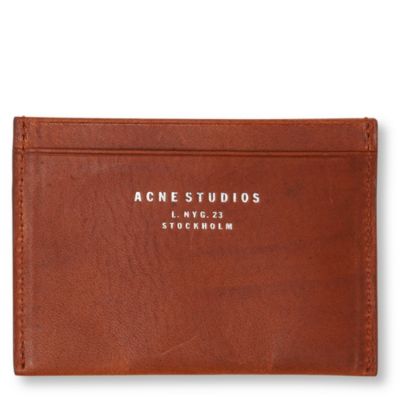 ACNE Logo card holder