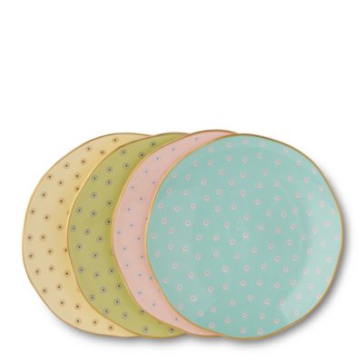 WEDGWOOD Polka Dot Tea Story teaplates