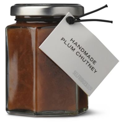 SELFRIDGES SELECTION Plum chutney 195g