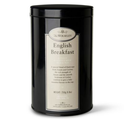 THE WOLSELEY English breakfast loose tea tin