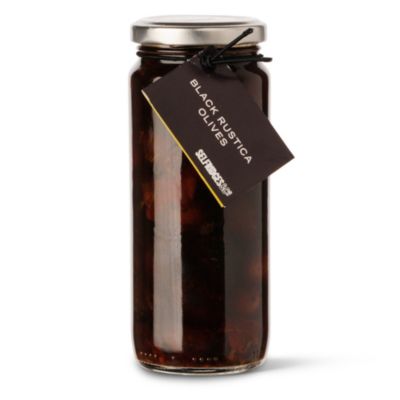 SELFRIDGES SELECTION Black rustica olives