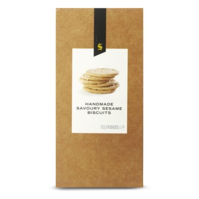SELFRIDGES SELECTION Sesame savoury biscuits