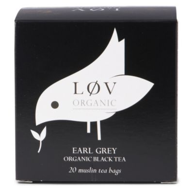 LOV ORGANIC L&oslash;v Earl Grey teabags 44g
